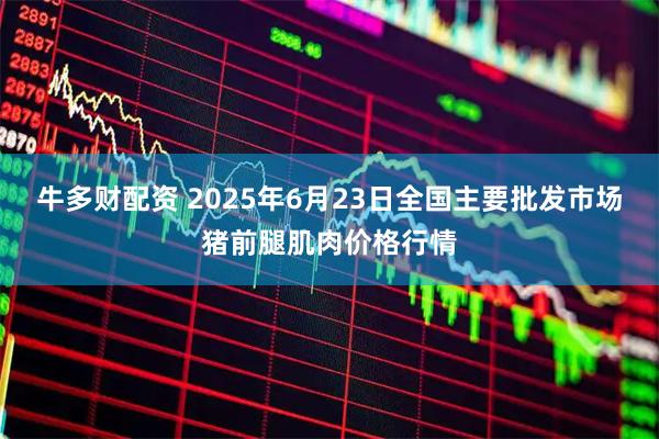 牛多财配资 2025年6月23日全国主要批发市场猪前腿肌肉价格行情