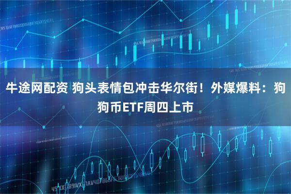 牛途网配资 狗头表情包冲击华尔街！外媒爆料：狗狗币ETF周四上市